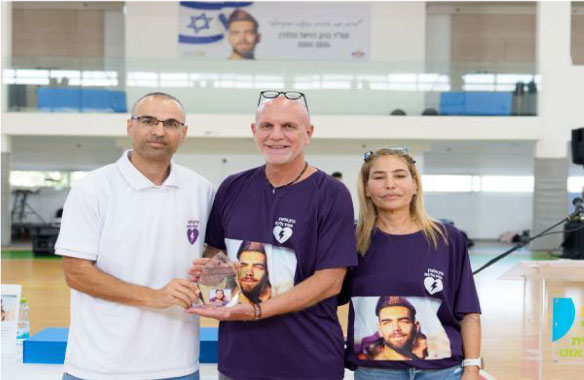 המגרש שממשיך את הסיפור של סרן ברק הלפרין ז"ל.